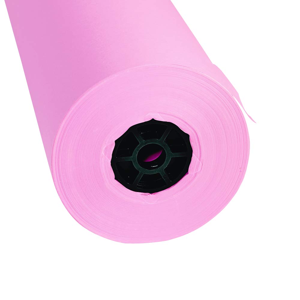 Colorations Dual Surface Paper Roll Classroom Supplies for Arts and Crafts White (36" x 1000') (Item # DSWH)