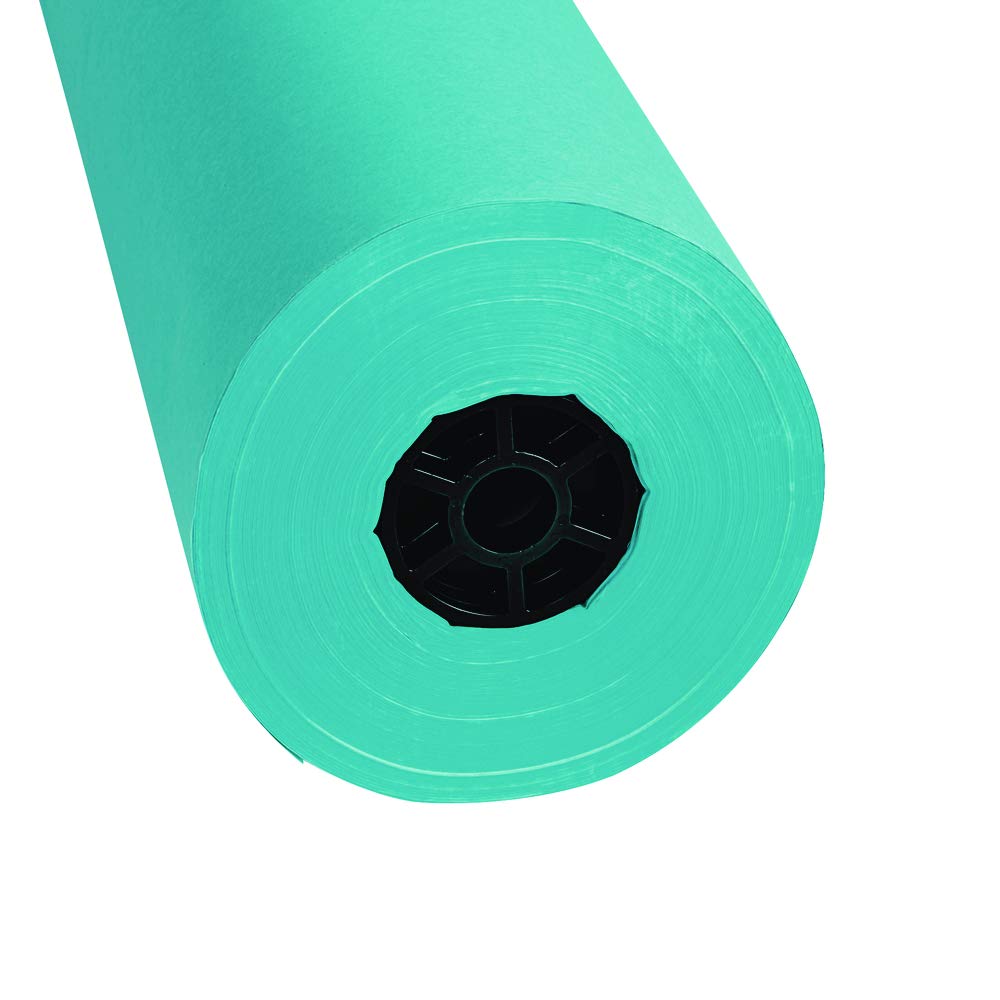 Colorations Dual Surface Paper Roll Classroom Supplies for Arts and Crafts White (36" x 1000') (Item # DSWH)