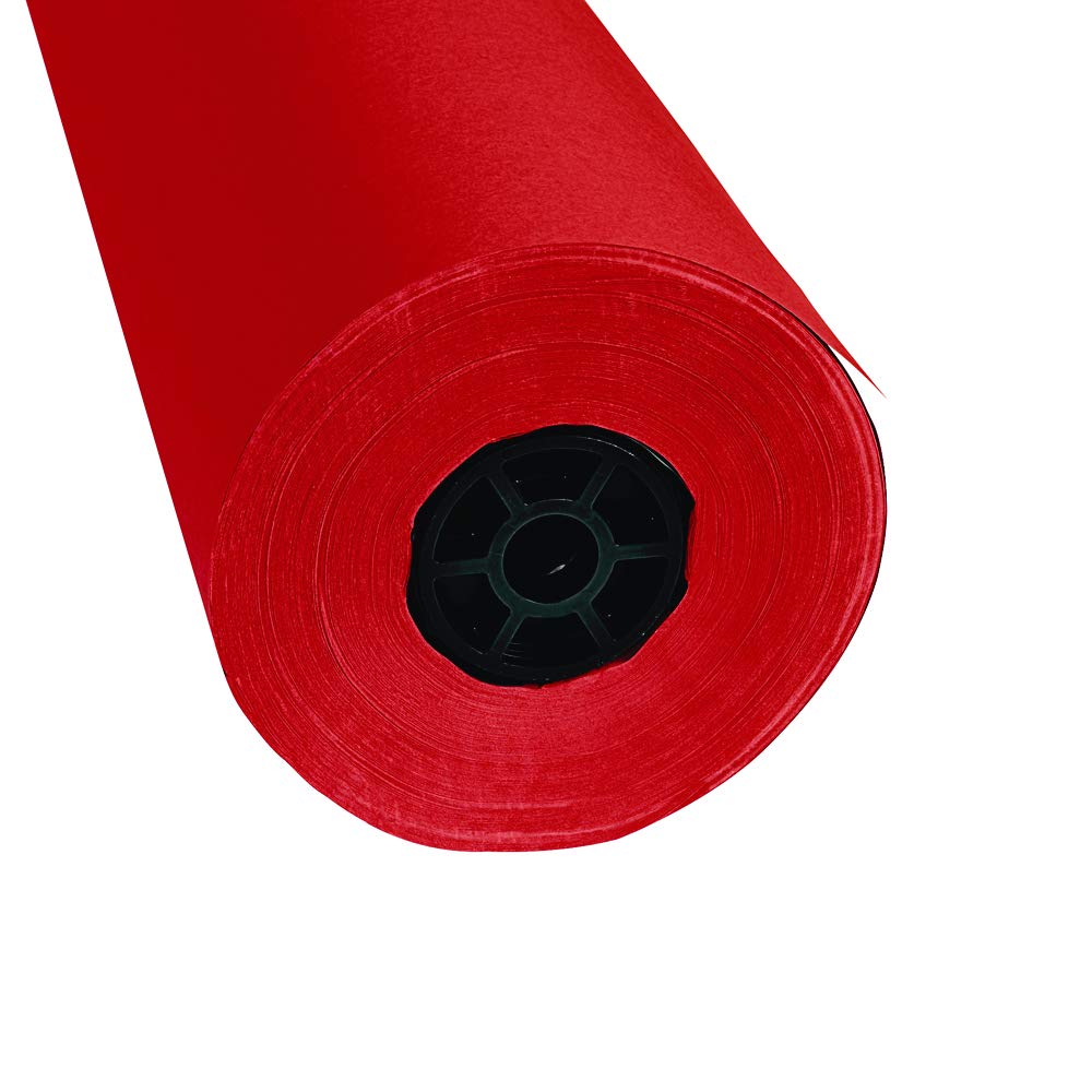 Colorations Dual Surface Paper Roll Classroom Supplies for Arts and Crafts White (36" x 1000') (Item # DSWH)