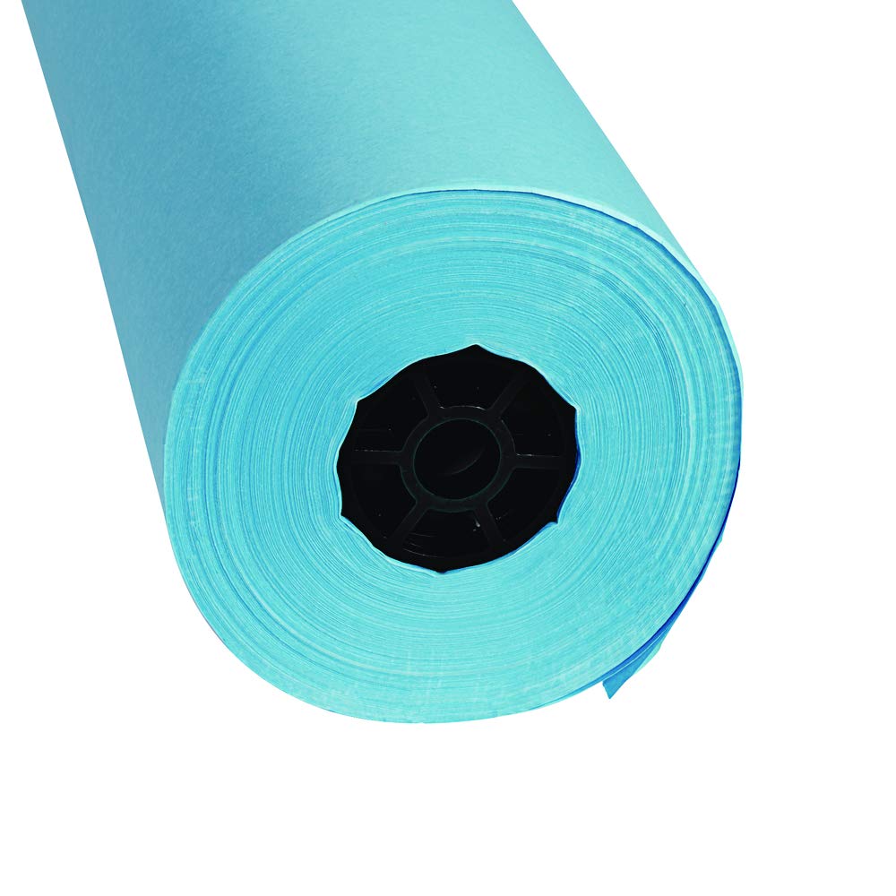 Colorations Dual Surface Paper Roll Classroom Supplies for Arts and Crafts White (36" x 1000') (Item # DSWH)