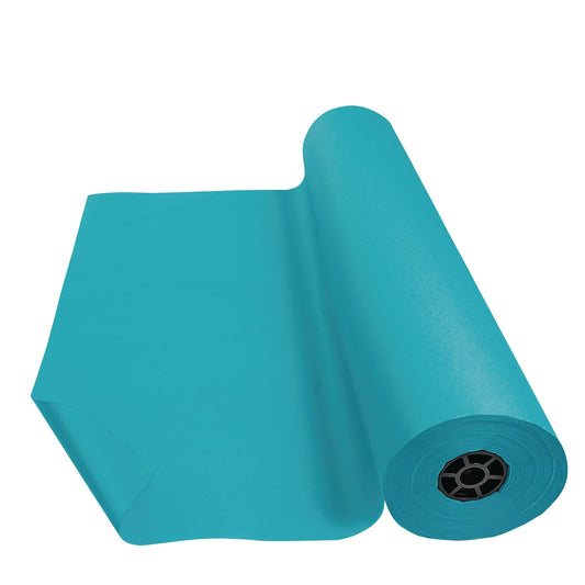 Colorations Dual Surface Paper Roll Classroom Supplies for Arts and Crafts White (36" x 1000') (Item # DSWH)