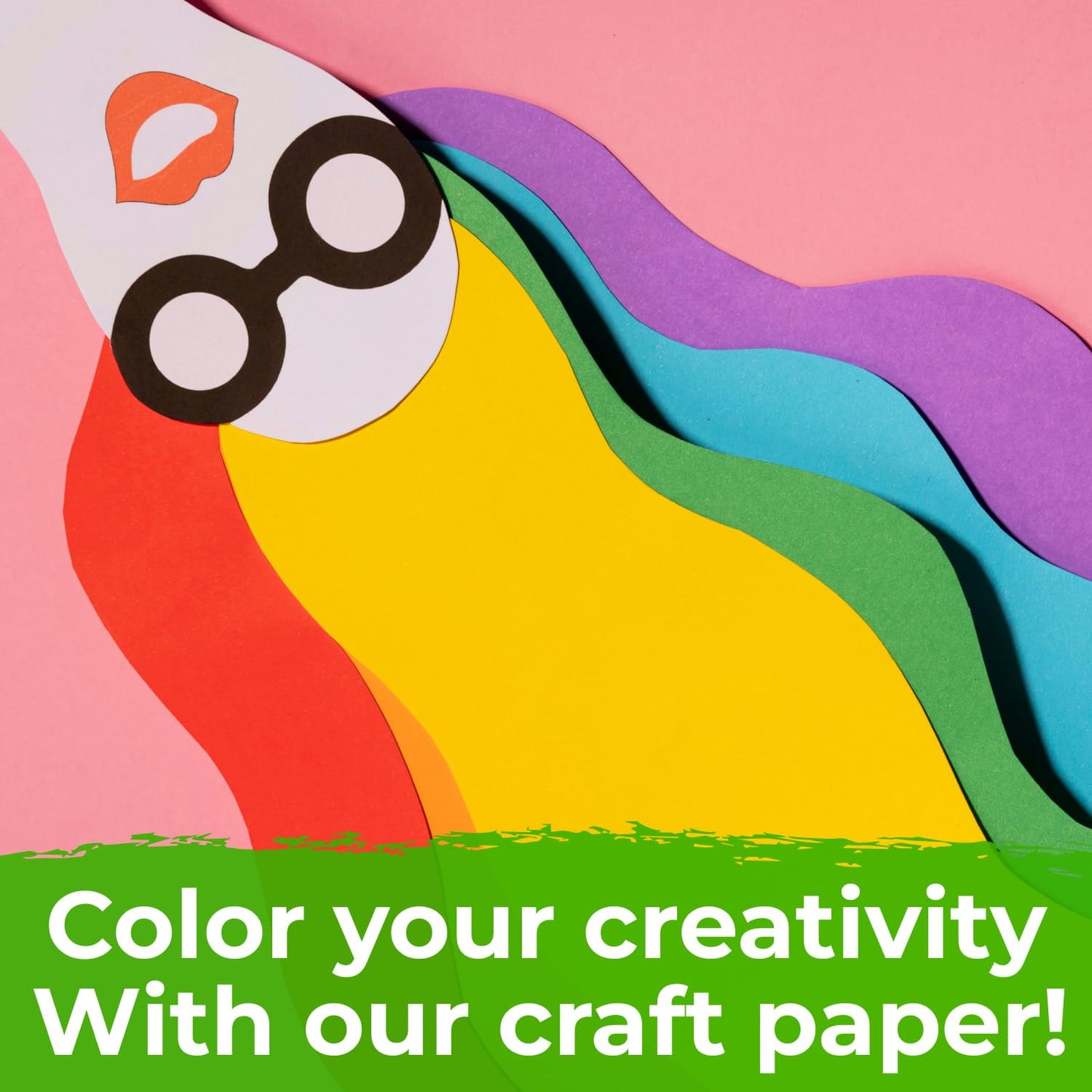 12" x 1200" (100 ft) USA Made Multi-Color Kraft Paper Rolls Set, 45 lbs, 12 Rolls – Colored Kraft Paper for Packing, Arts and Crafts, DIY Projects, Gift Wrapping